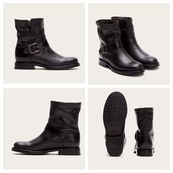 Frye Natalie Engineer Short Black - Picture 7 of 8